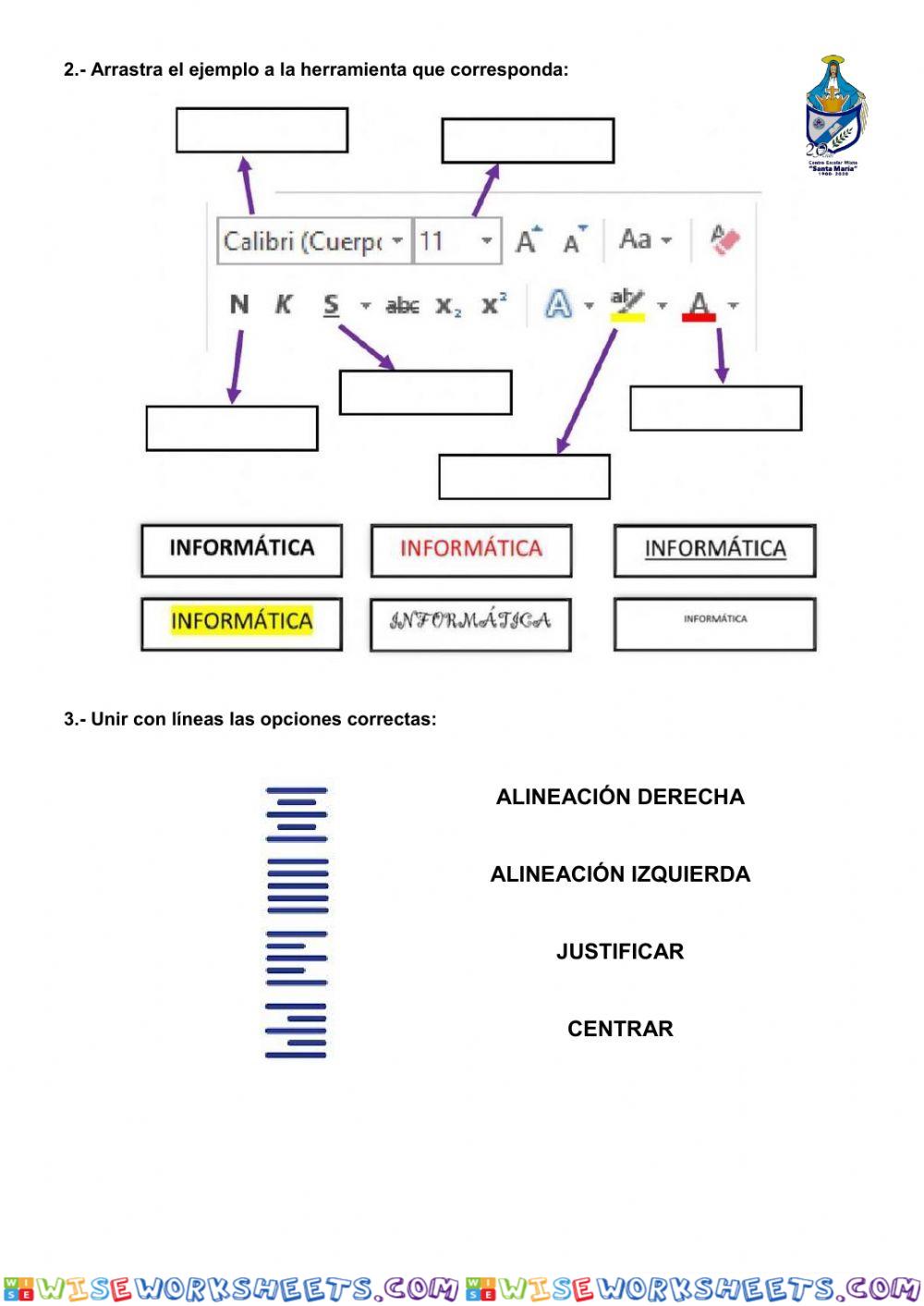 worksheet