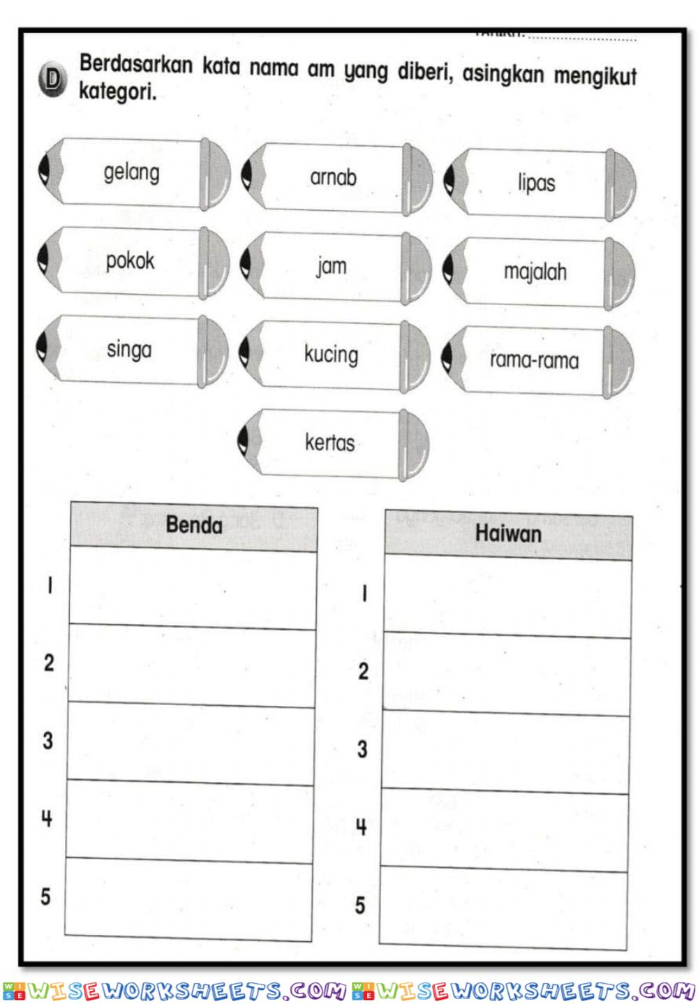 Kata nama am