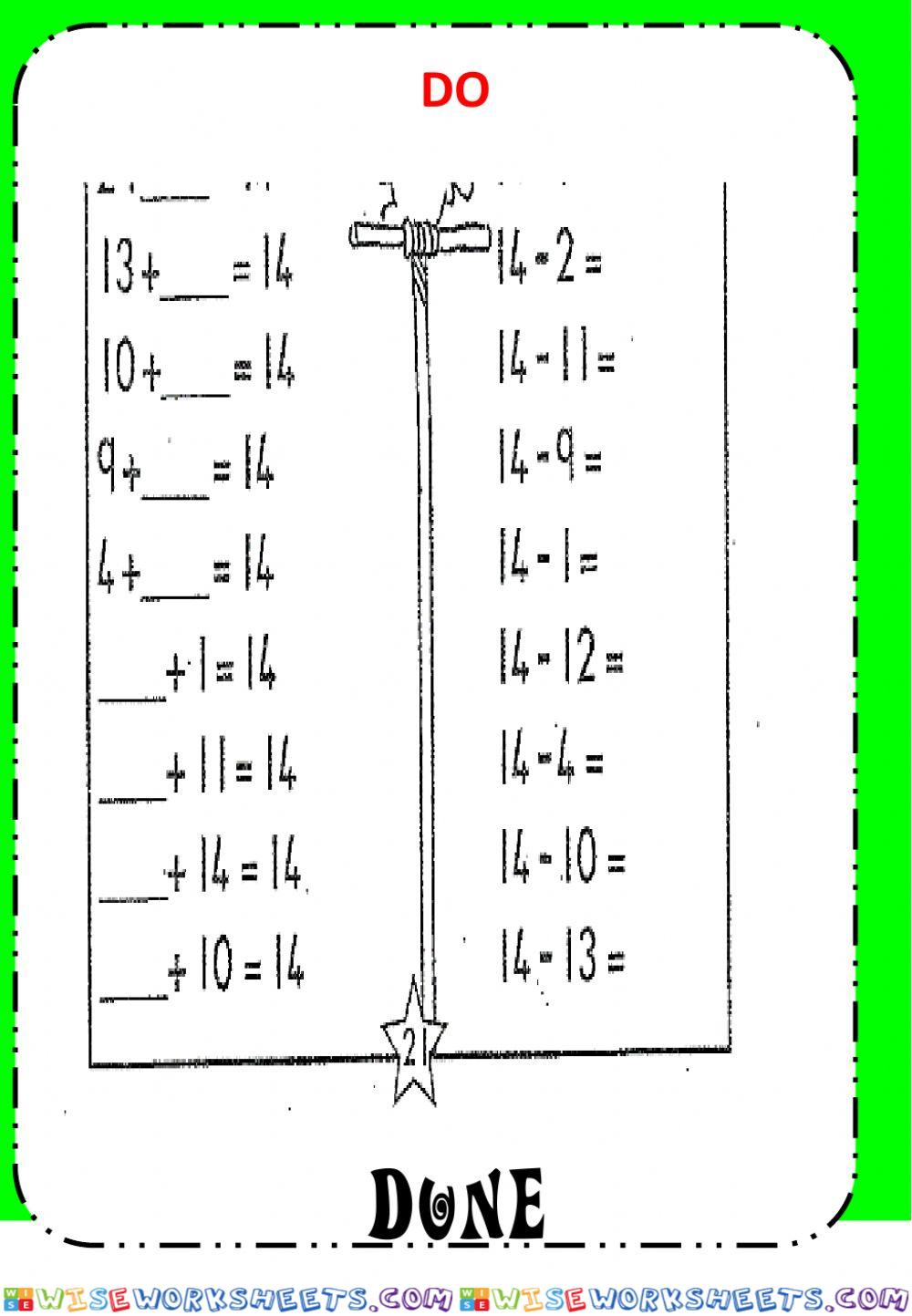 worksheet