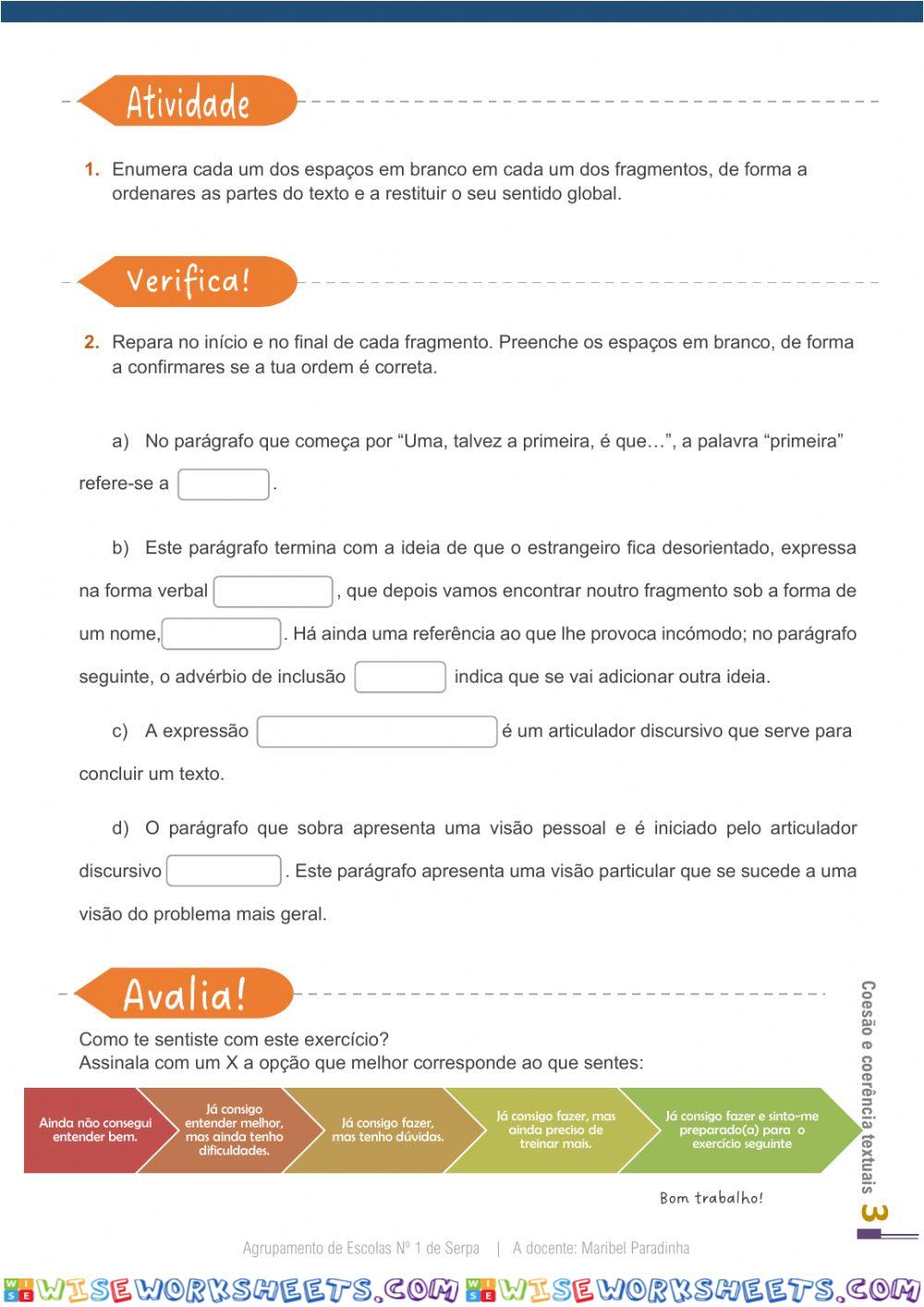 worksheet