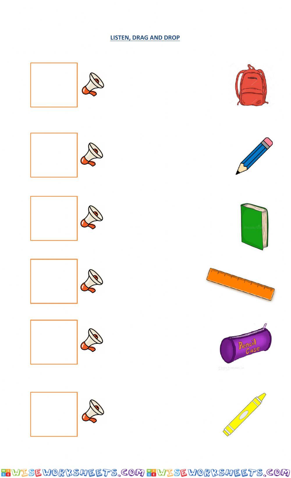 School objects