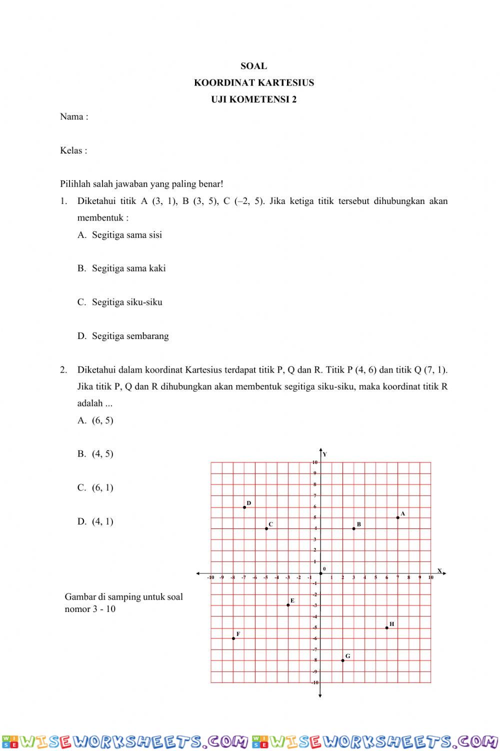 worksheet