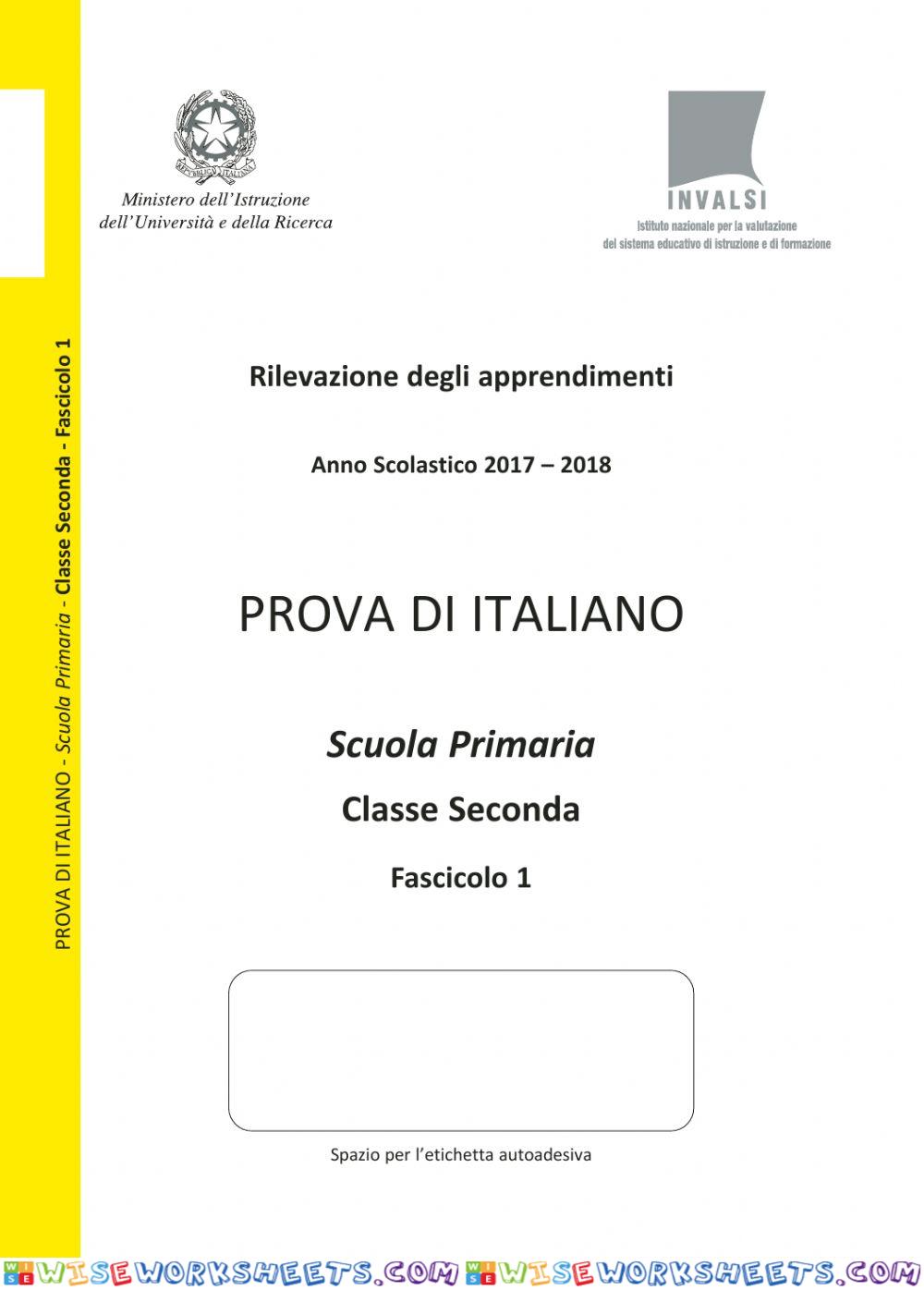 Lettura e comprensione del testo INVALSI 2017-2018 II parte