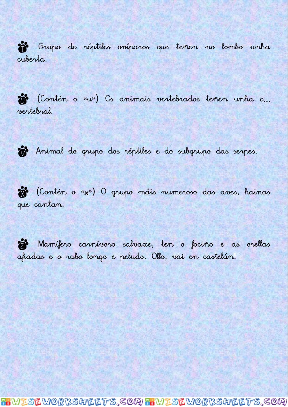 worksheet