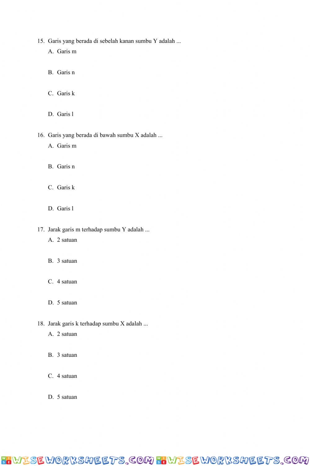 worksheet