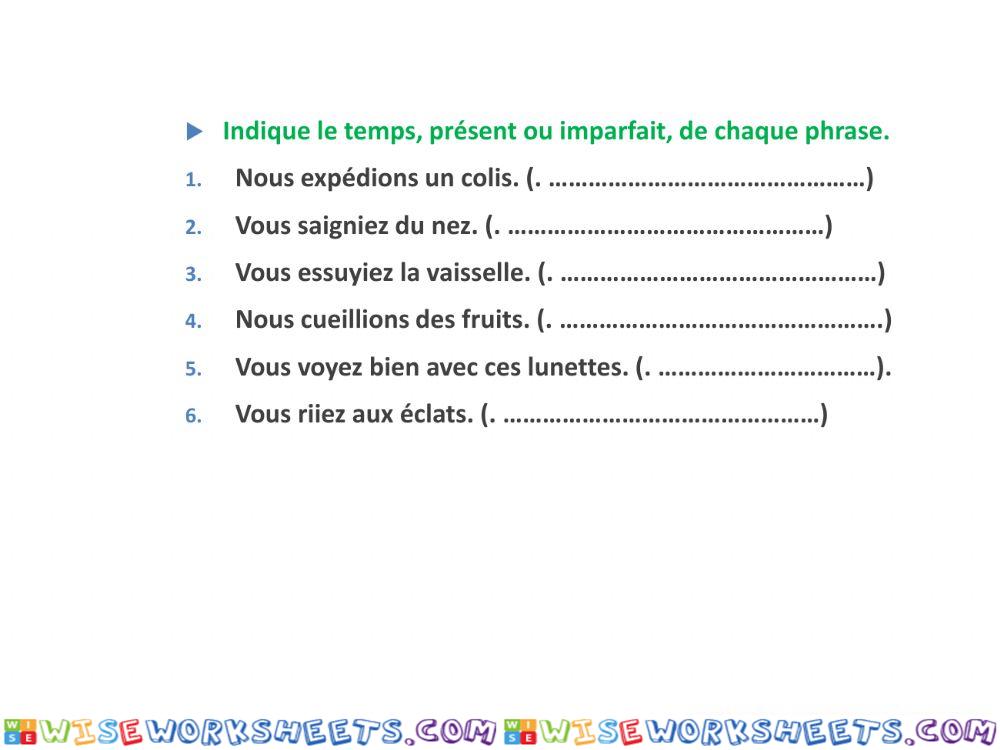 worksheet