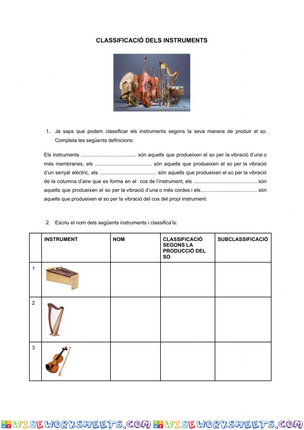 worksheet