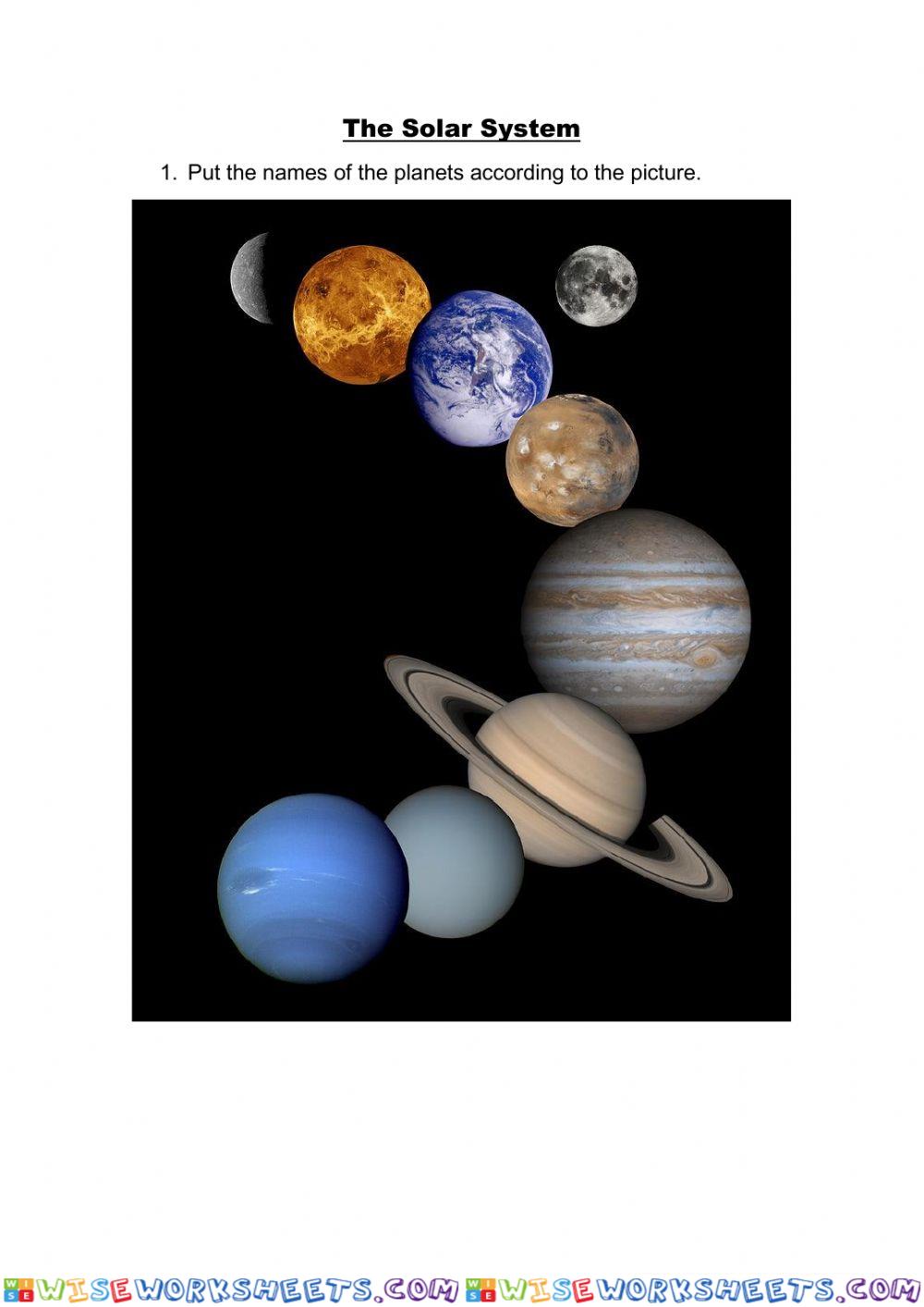 The solar system