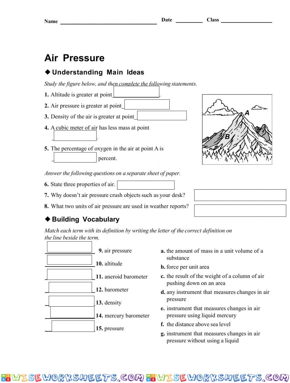 worksheet
