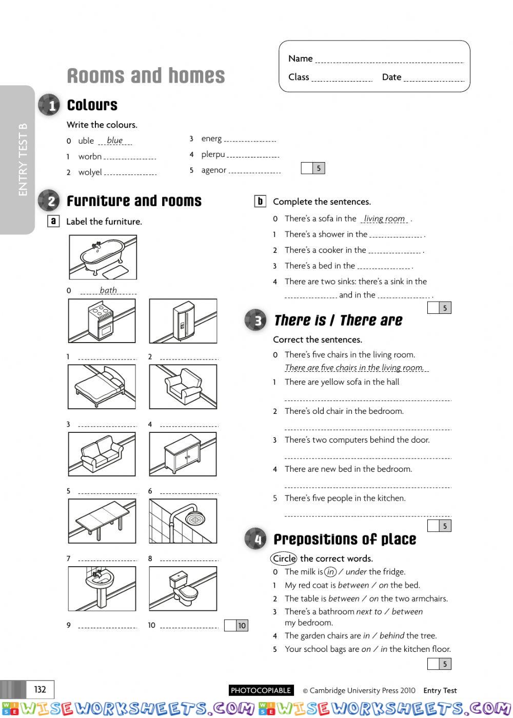 worksheet