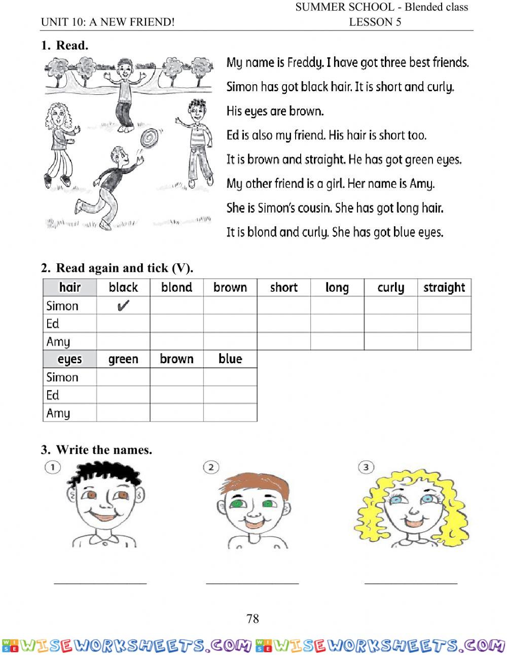 worksheet