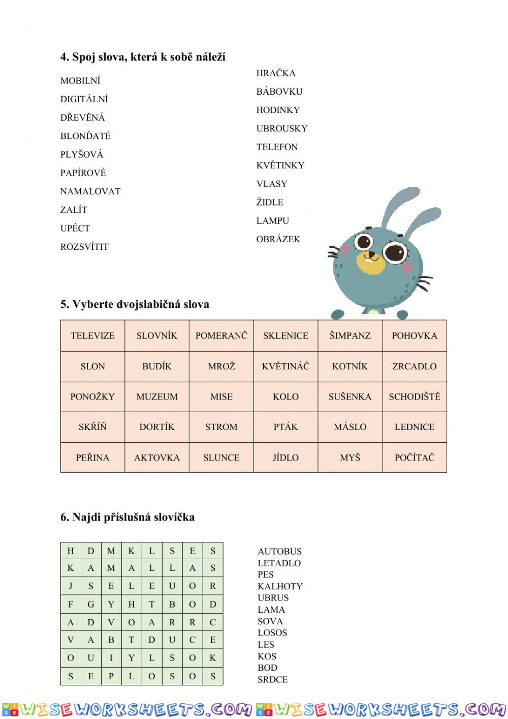 worksheet