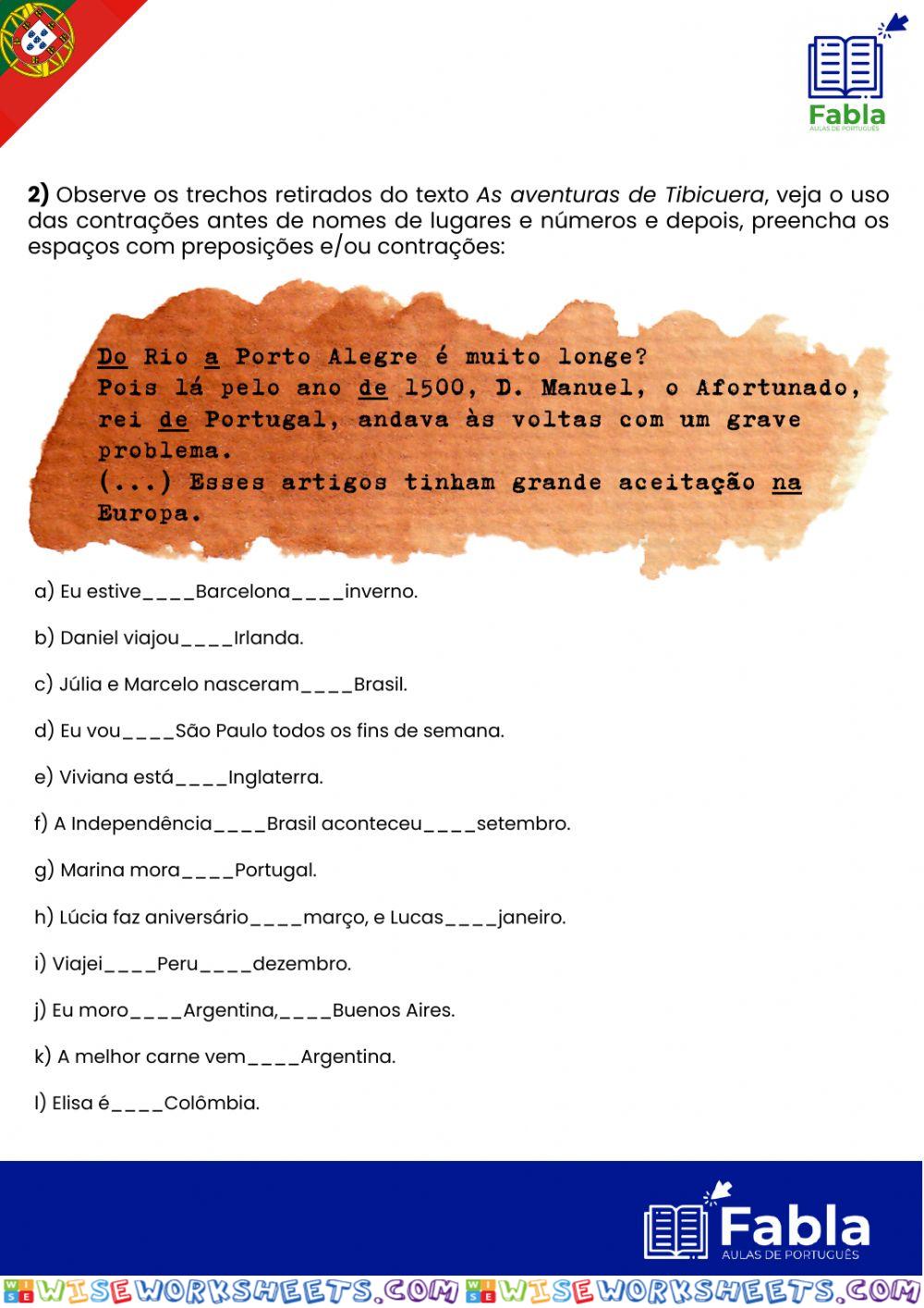 worksheet