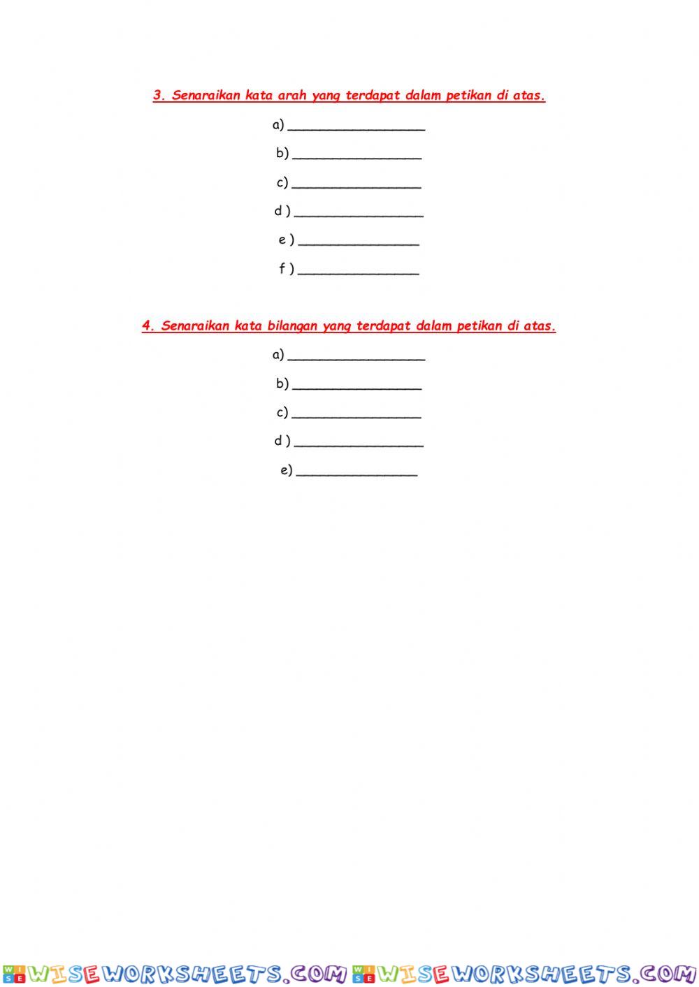 worksheet