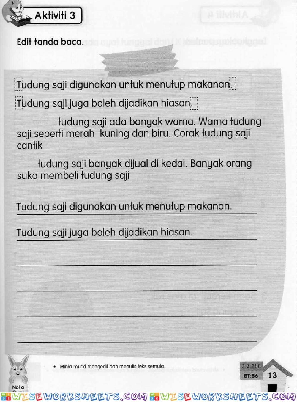 Buku Aktiviti Jilid 2 ms 13