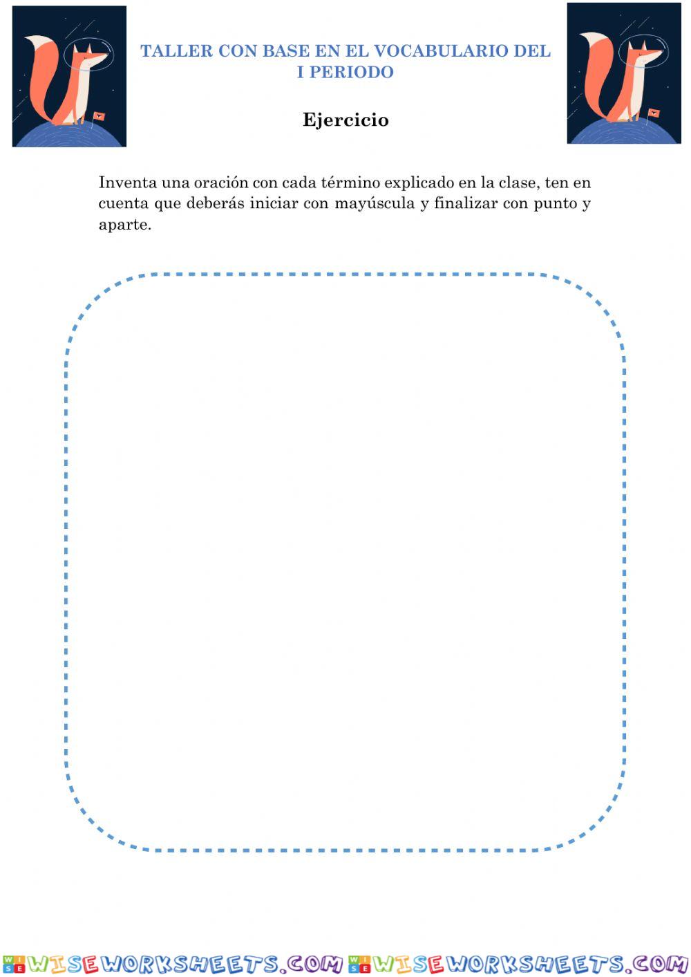 worksheet