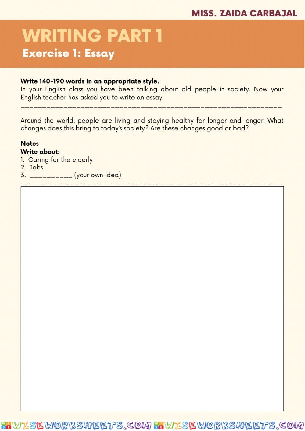 worksheet