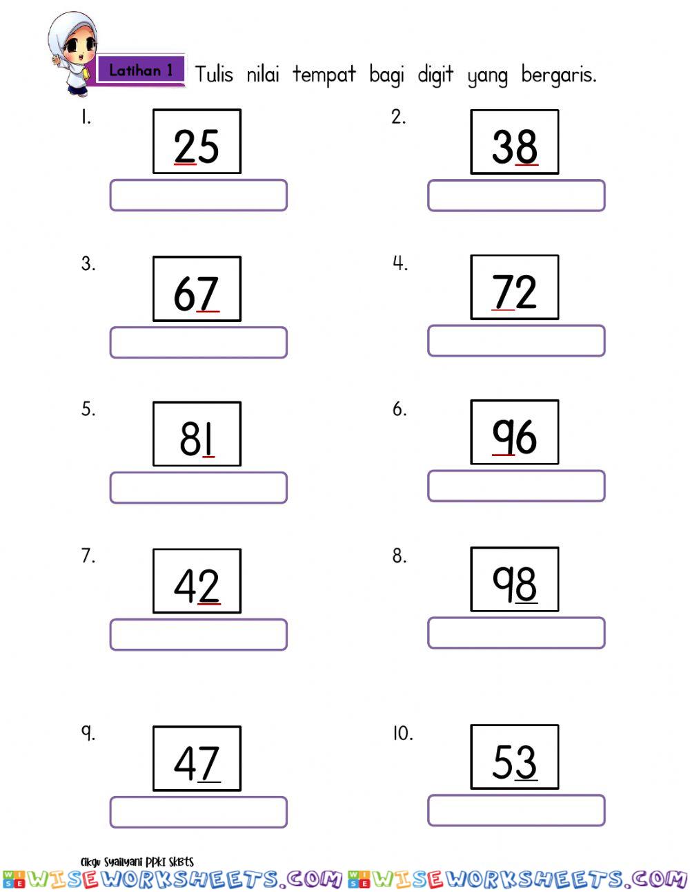 worksheet