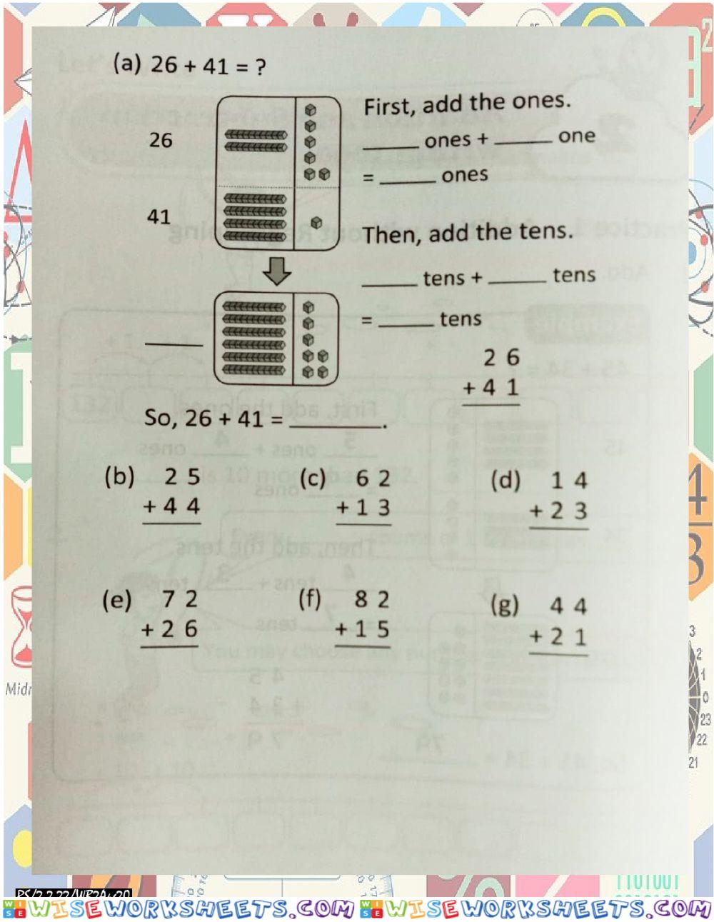 worksheet