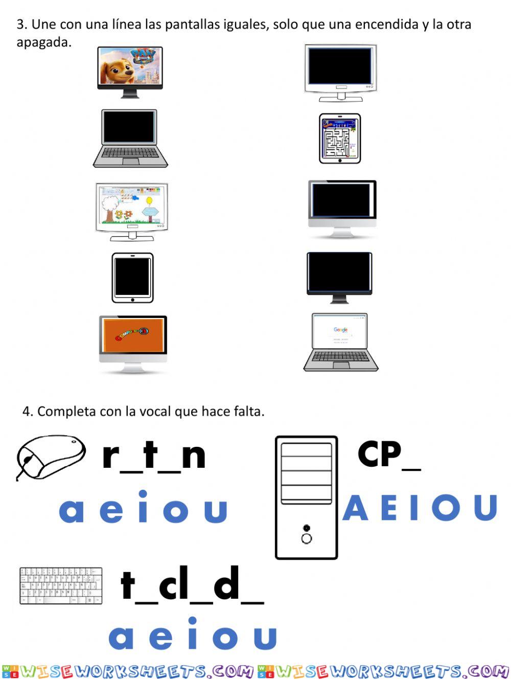 Partes de la computadora