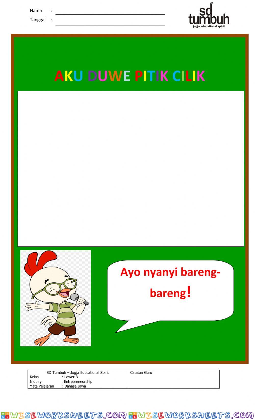 worksheet