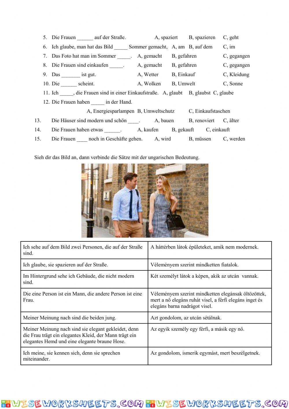 worksheet