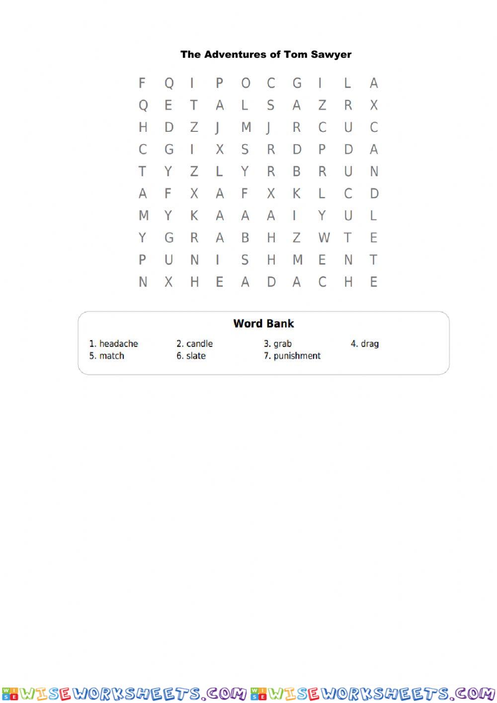 worksheet