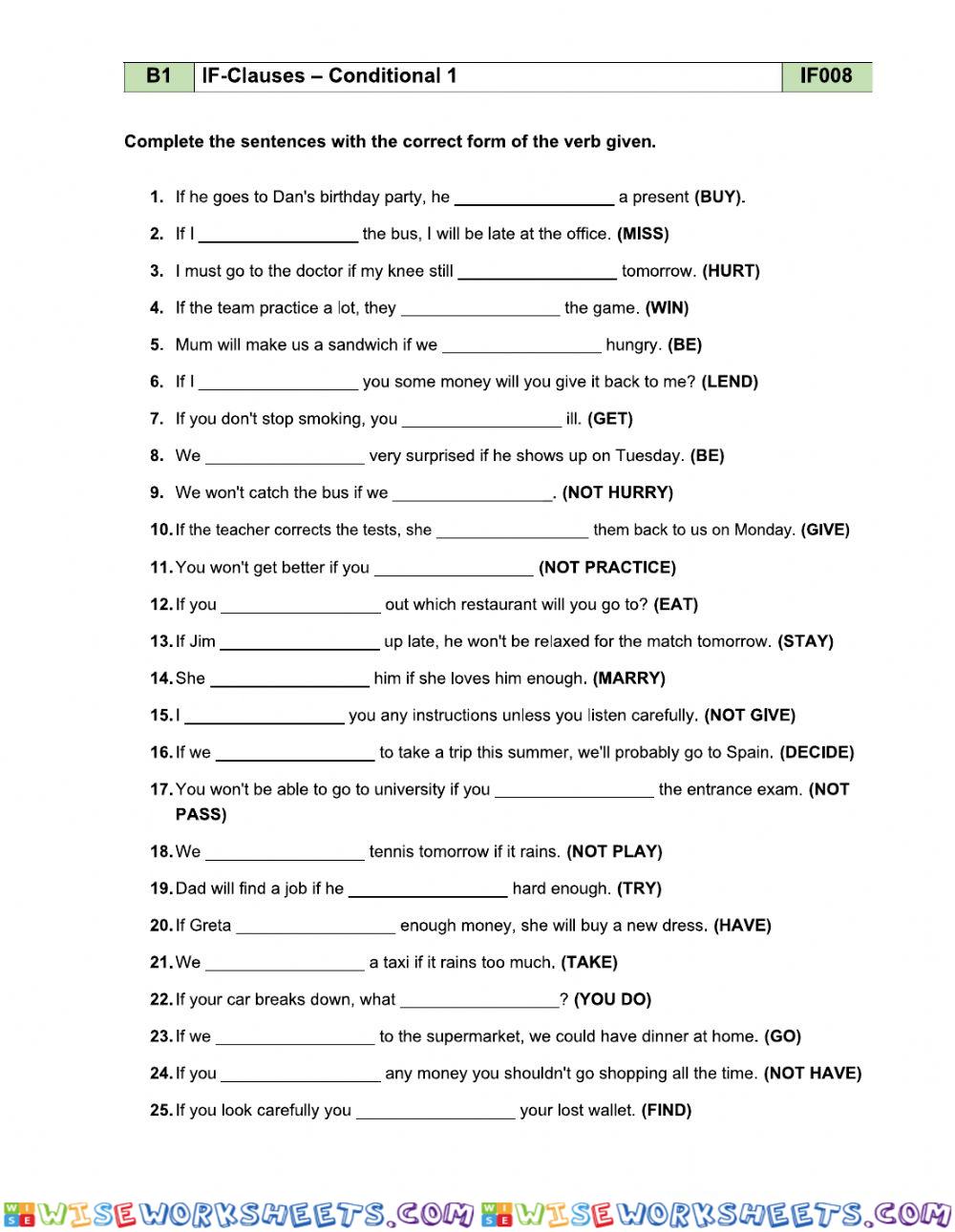 worksheet