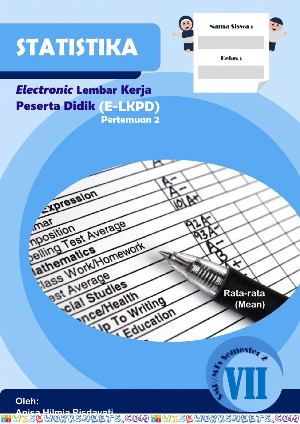 Statistika Pertemuan 2