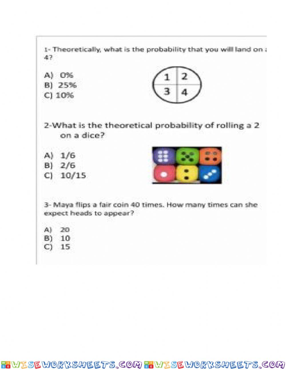 worksheet