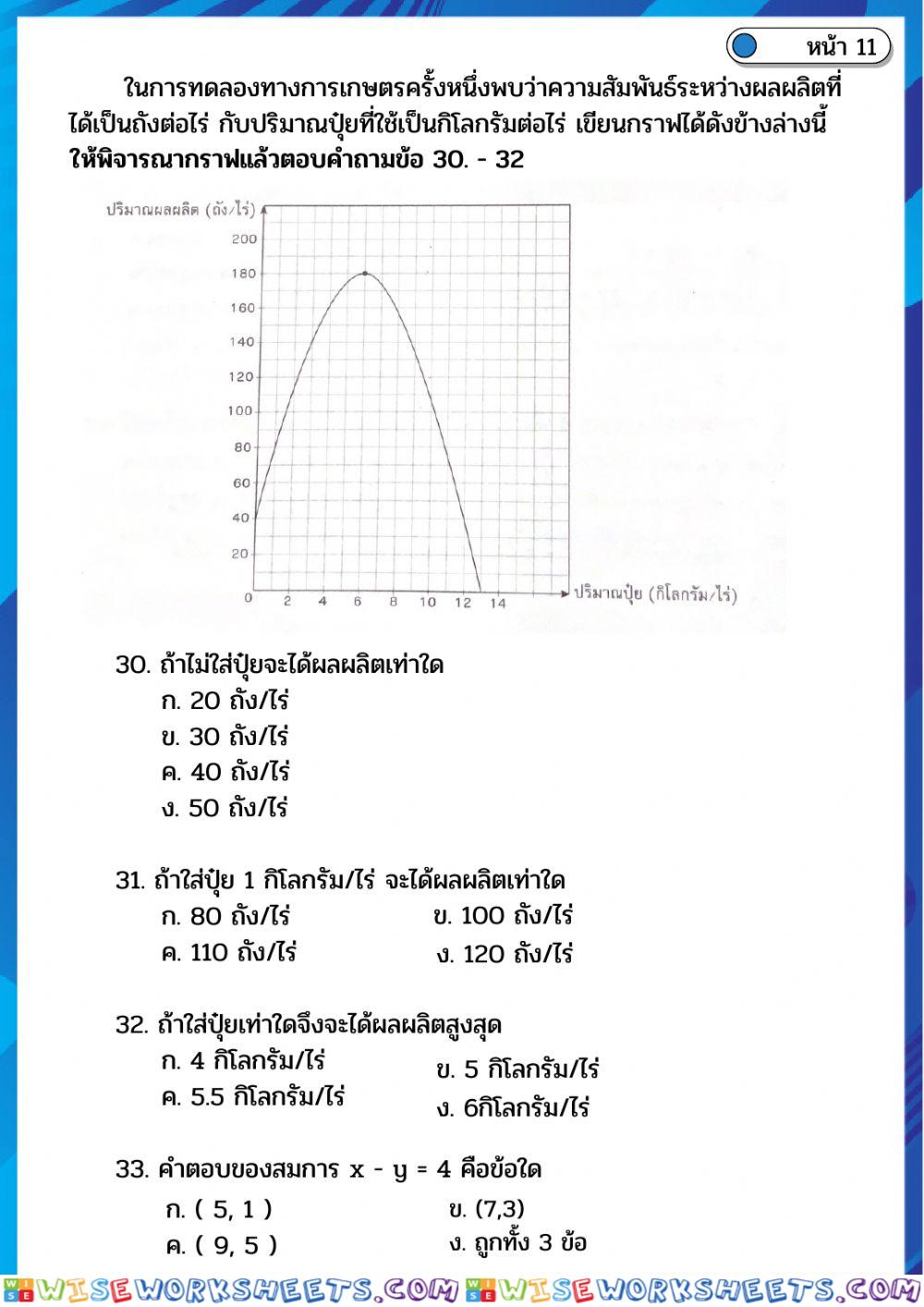 worksheet