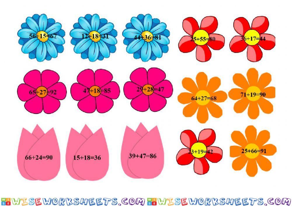 Addition, összeadás, 0-100