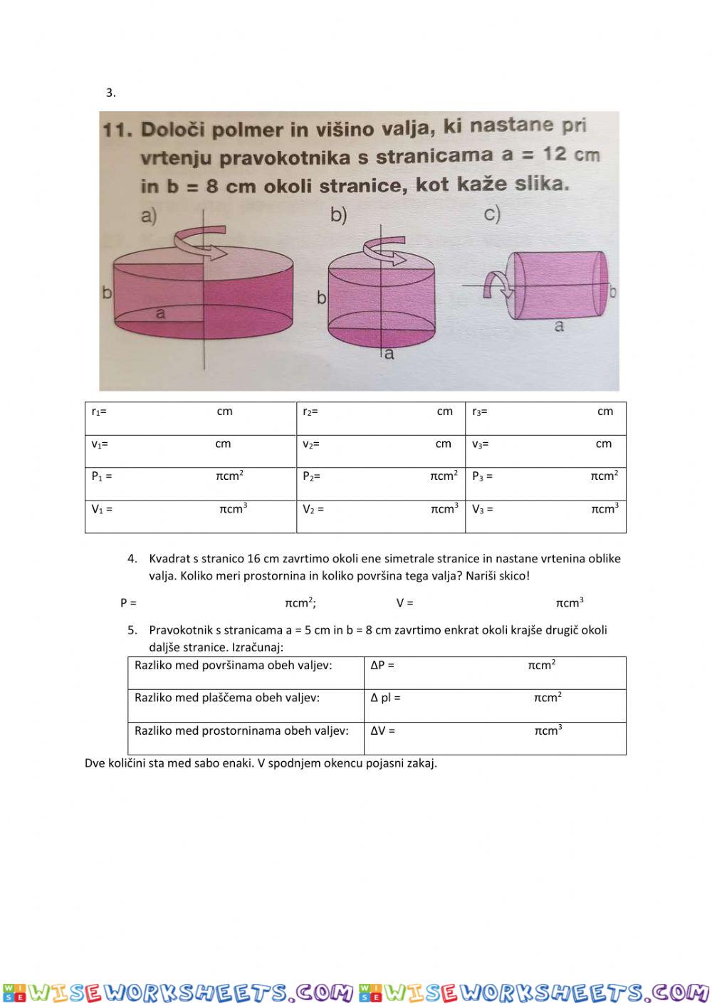 worksheet