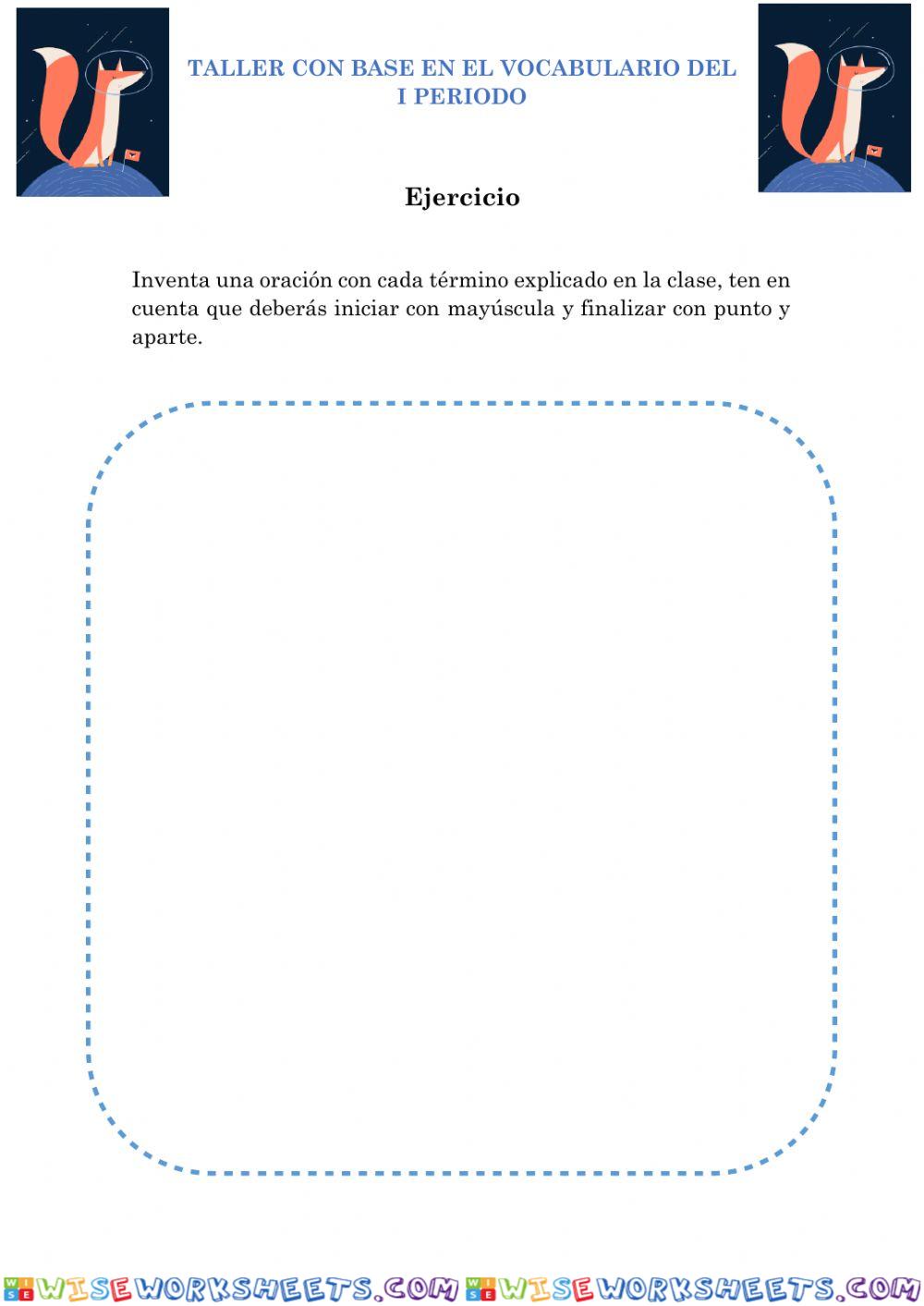worksheet