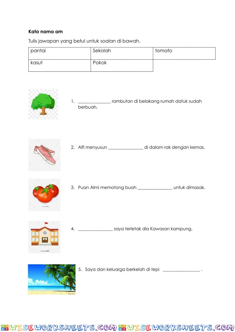 worksheet