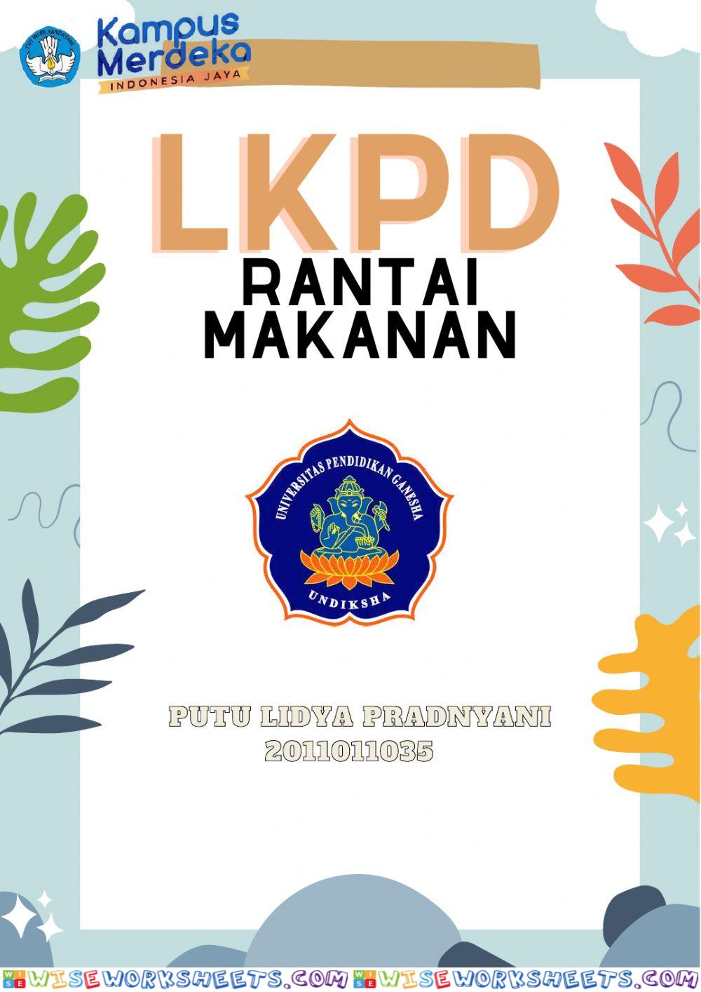 Lkkpd rantai makanan