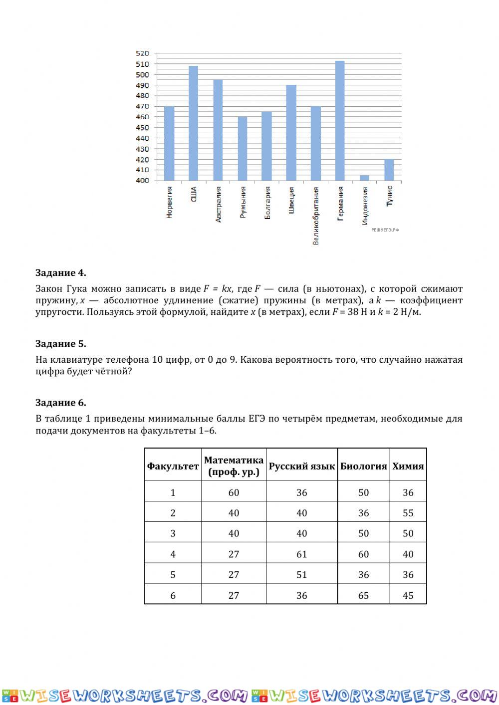 worksheet