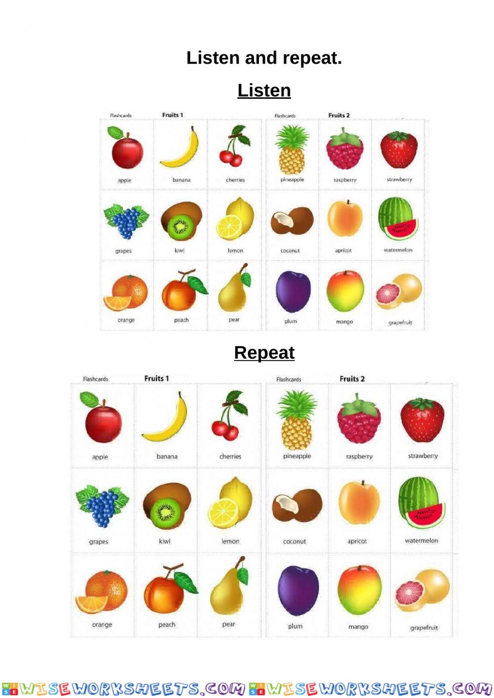 Fruits