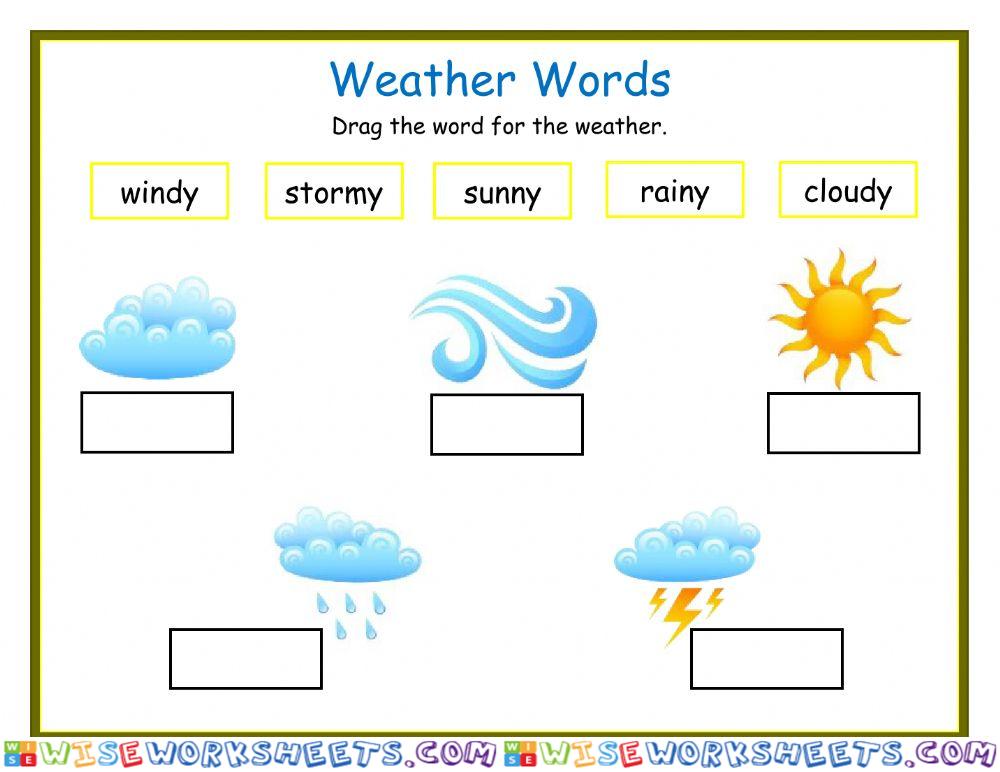 Weather Words DJ