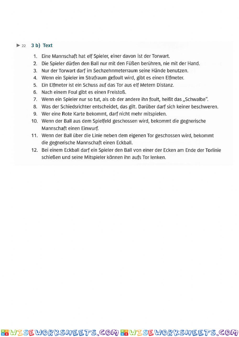 worksheet