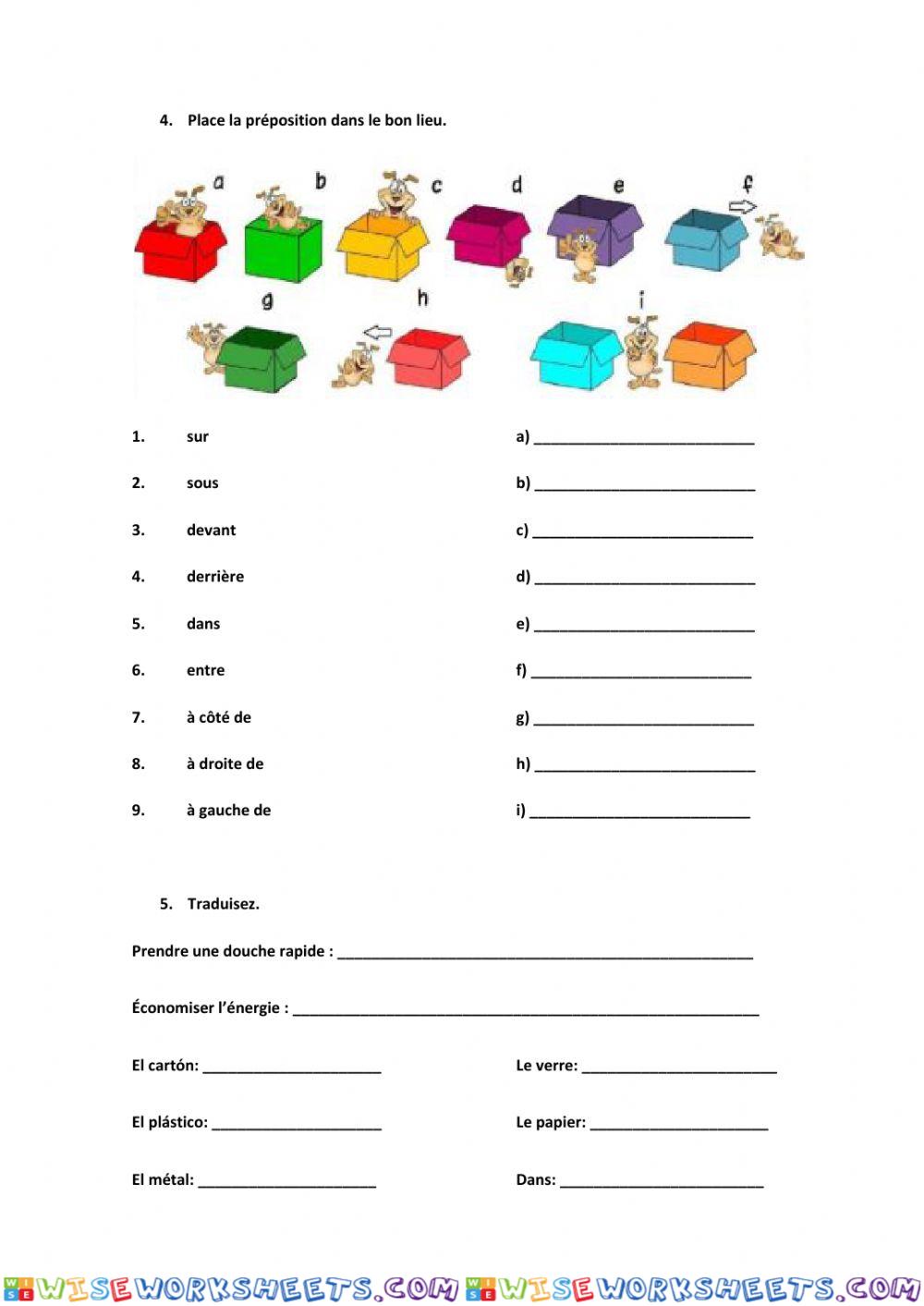 worksheet