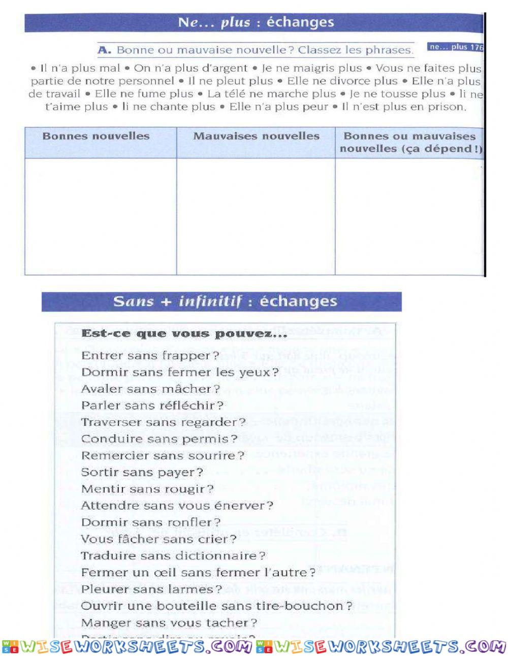 worksheet