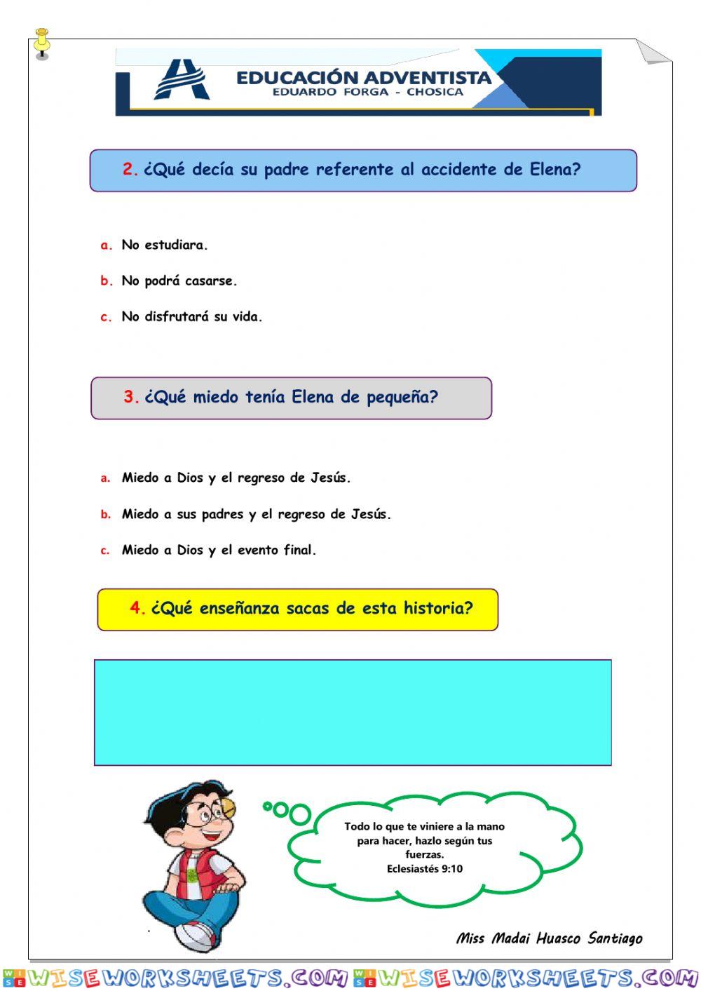 worksheet