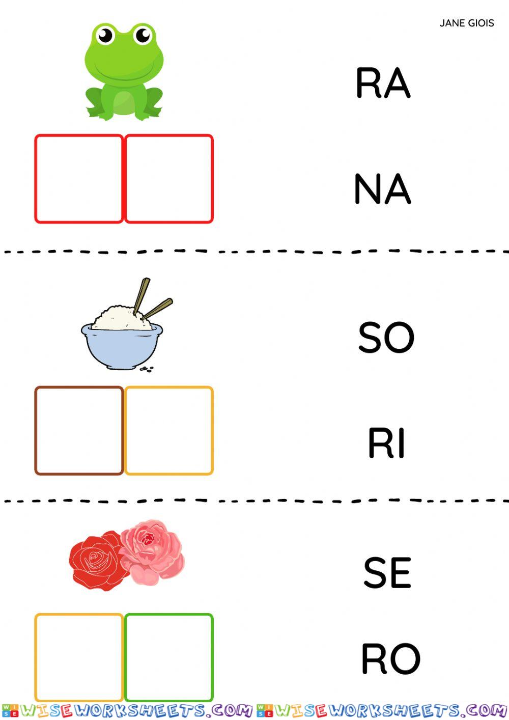 worksheet