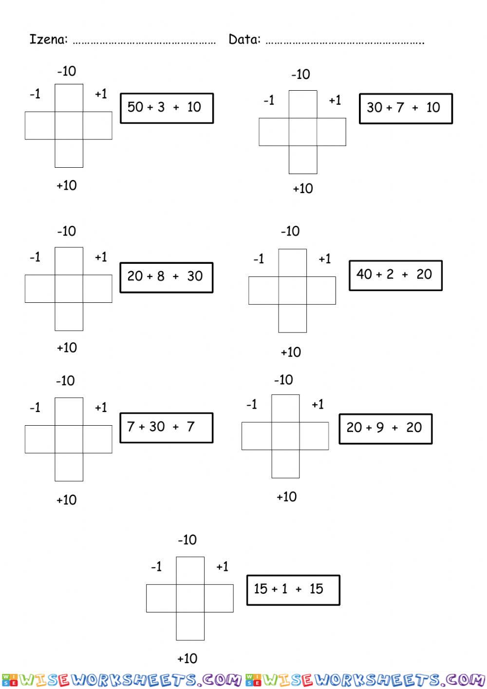 worksheet