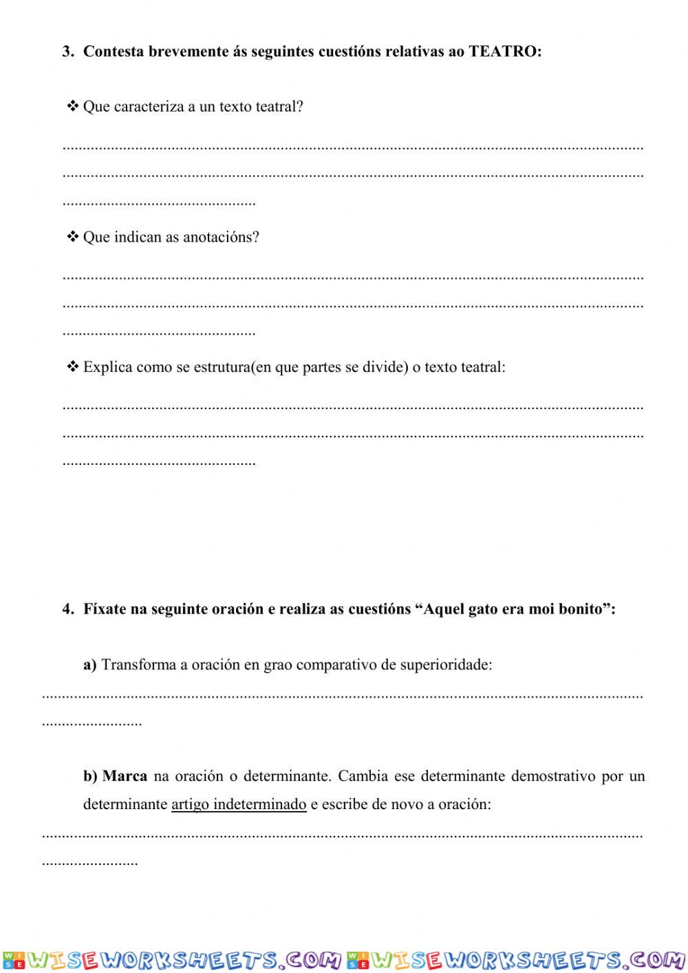 worksheet