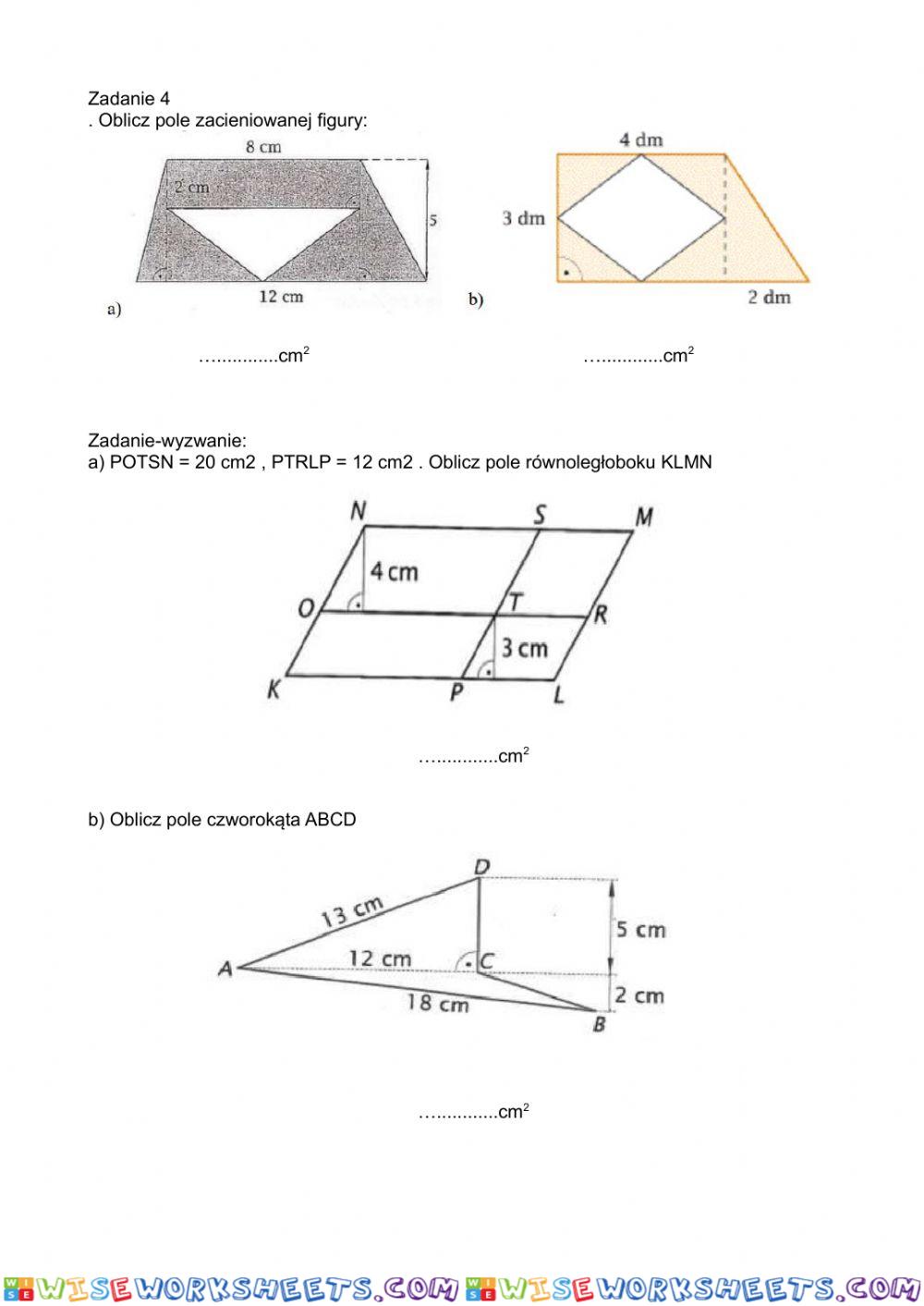 worksheet