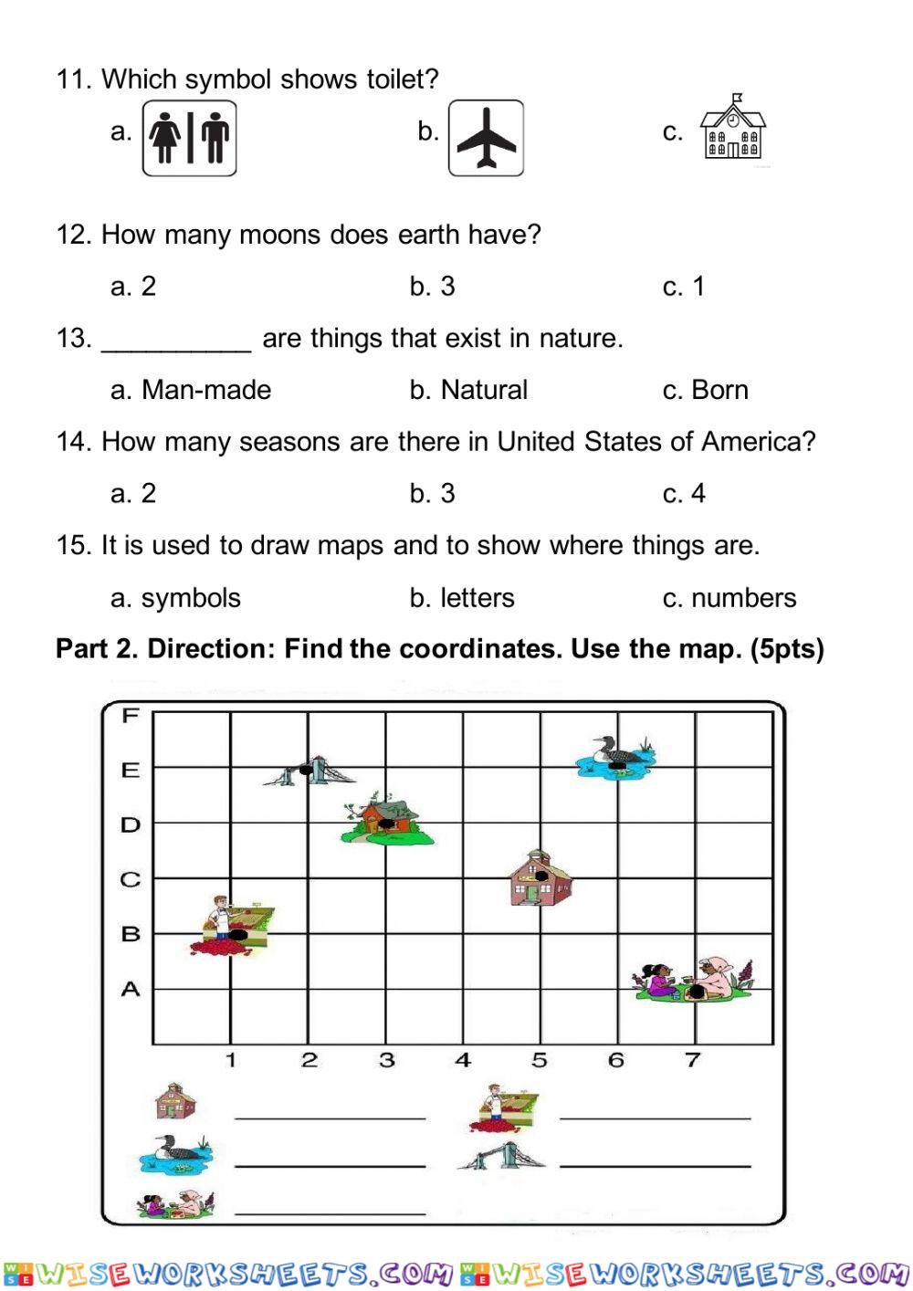 worksheet