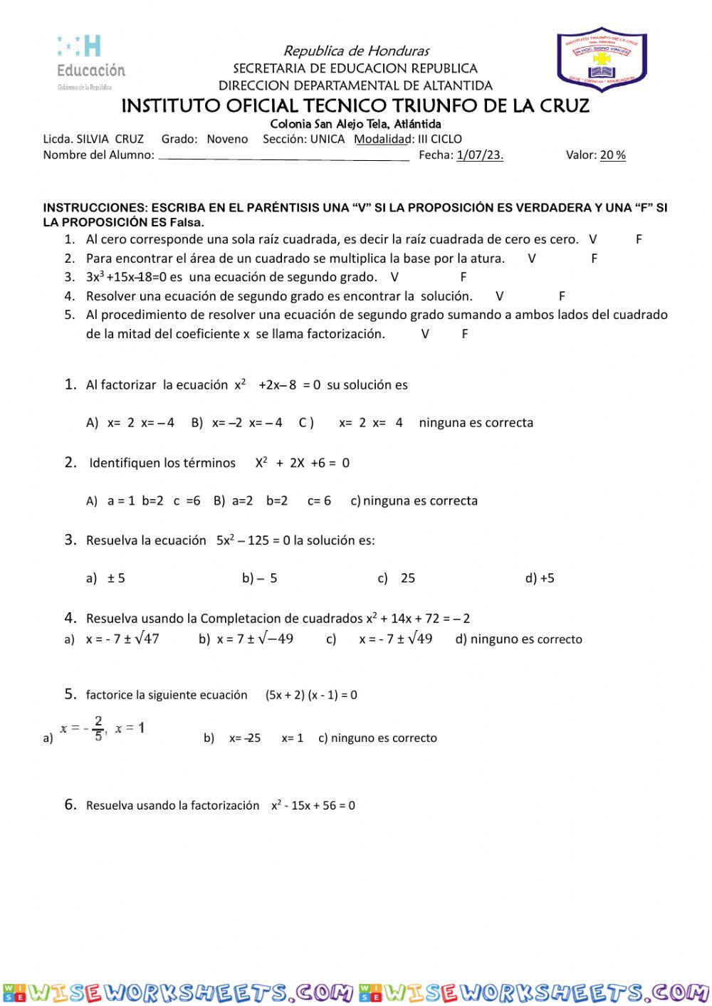 Examen