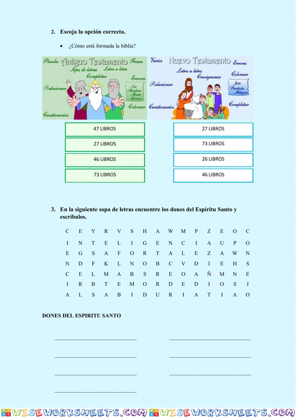 worksheet